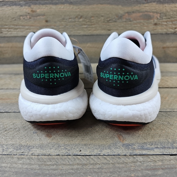 adidas Women's Supernova 2.0 Running Shoes Non Dyed/Black/White - Picture 4 of 11